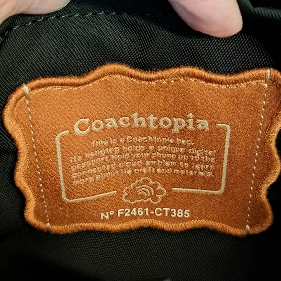 Coachtopia Mini Tote Crossbody Bag - Picture 7 of 9